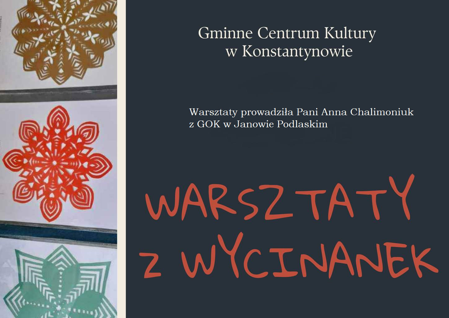 You are currently viewing Warsztaty z Wycinanki Lubelskiej