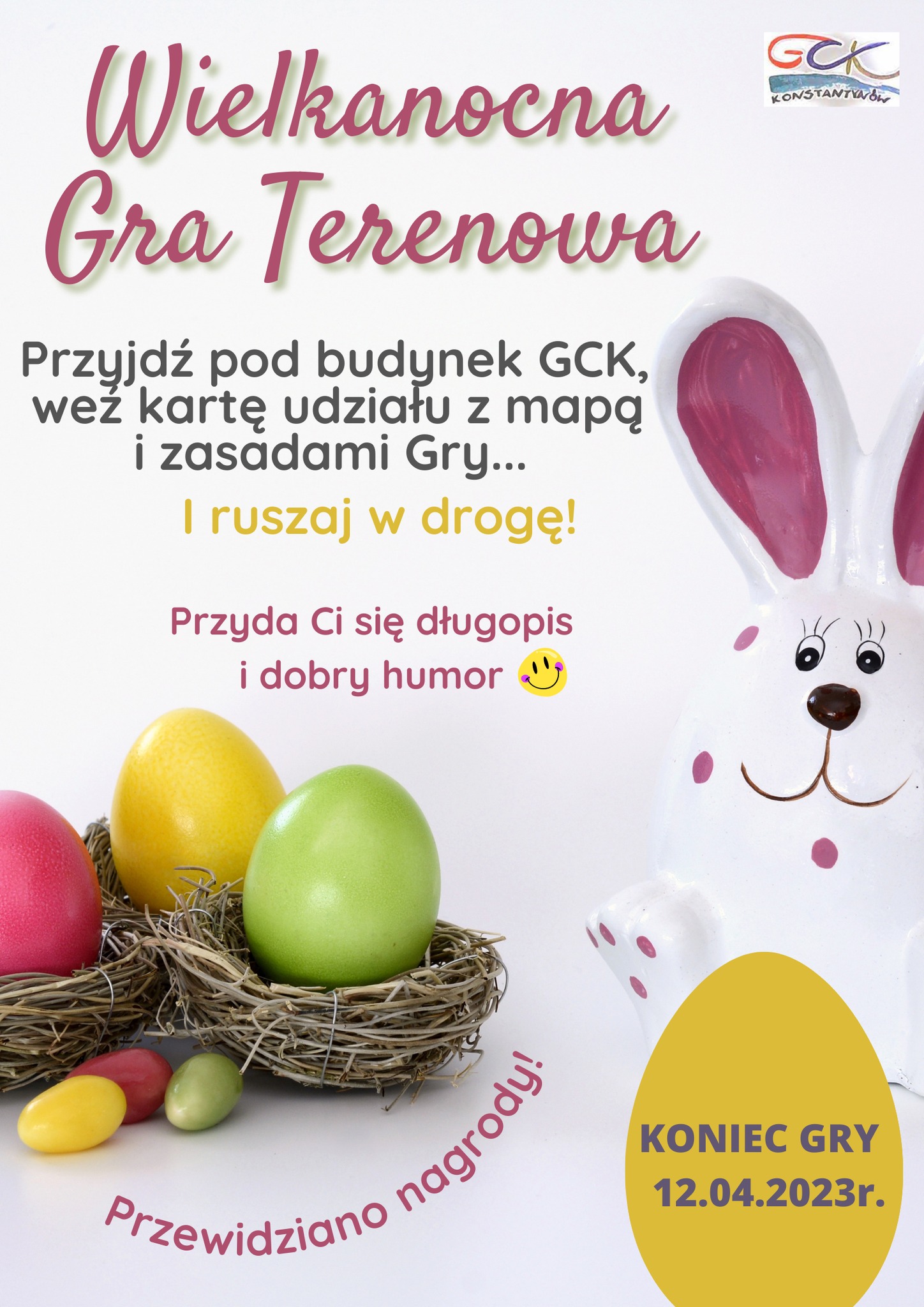You are currently viewing WIELKANOCNA GRA TERENOWA –  Ogłaszamy ZWYCIĘZCÓW !