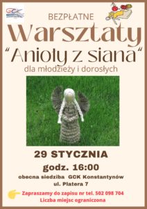 Read more about the article Warsztaty “Anioły z siana”