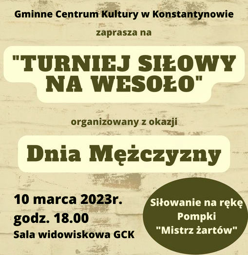 You are currently viewing Turniej Siłowy “Na Wesoło”