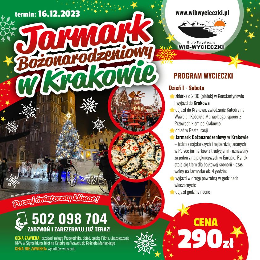 You are currently viewing Jarmark Bożonarodzeniowy w Krakowie – zapisy w GCK